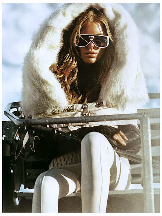 Fur-Trimmed Hooded Jacket and Ski Pants Fur-Trimmed Hooded Jacket and Ski Pants — Apres Ski Outfits