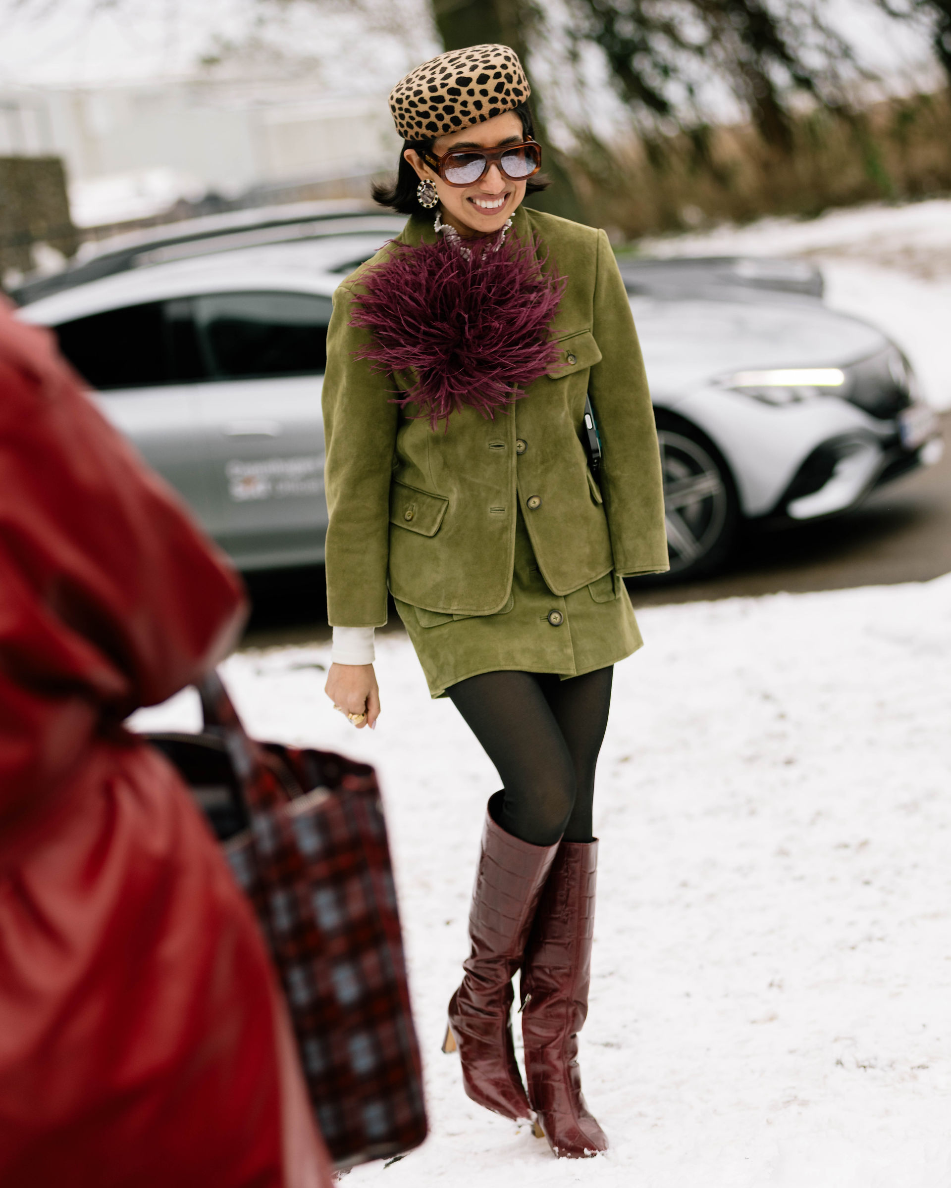 Outfit Idea — Layered Over A White Top Outfit Idea — Layered Over A White Top — Scandinavian Winter Outfits