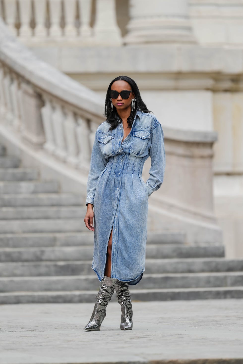 Fashion Event Outfit Idea Fashion Event Outfit Idea — Slouchy Boots Outfits