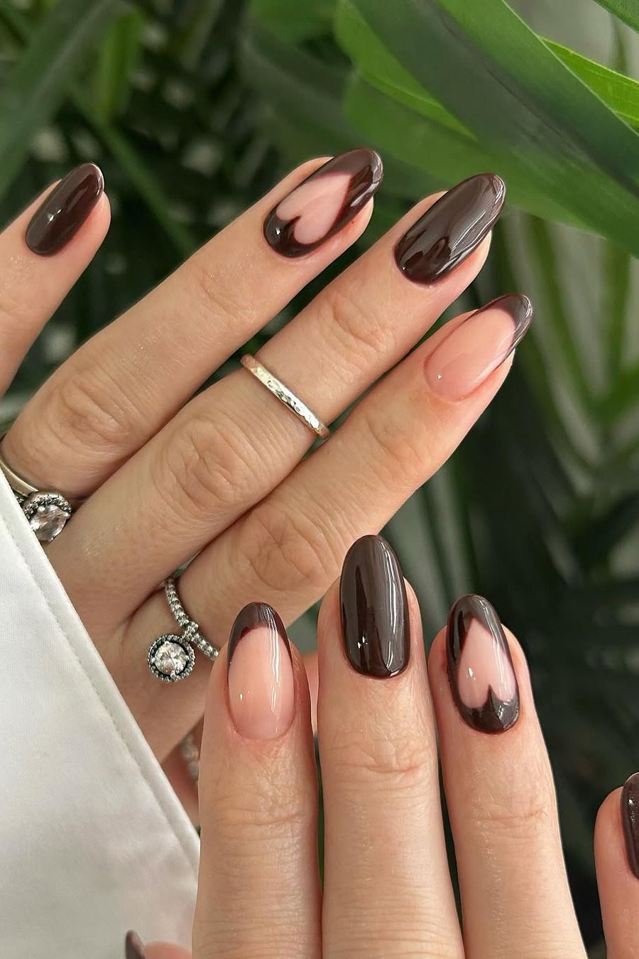 Tortoiseshell French Short Square Nails Tortoiseshell French Short Square Nails — Winter Formal Nails