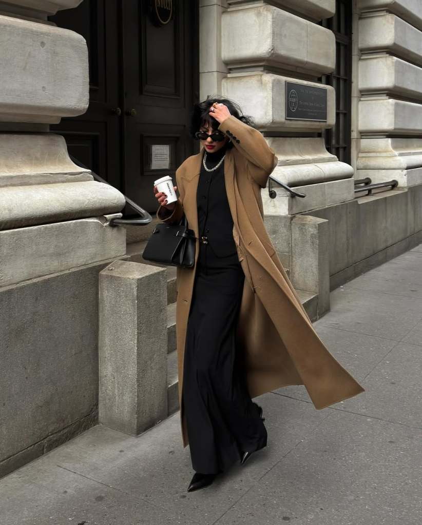 Camel Wool Coat Layers: A Sophisticated Winter Work Ensemble Camel Wool Coat Layers: A Sophisticated Winter Work Ensemble — Winter Work Outfits