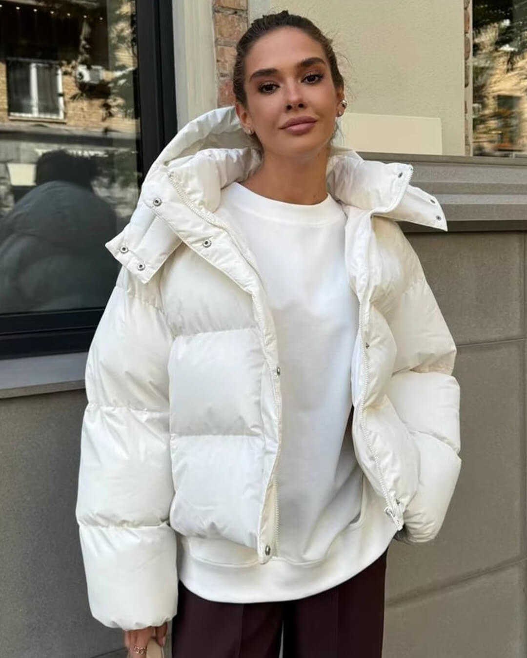 Winter Puffer Jacket Outfits