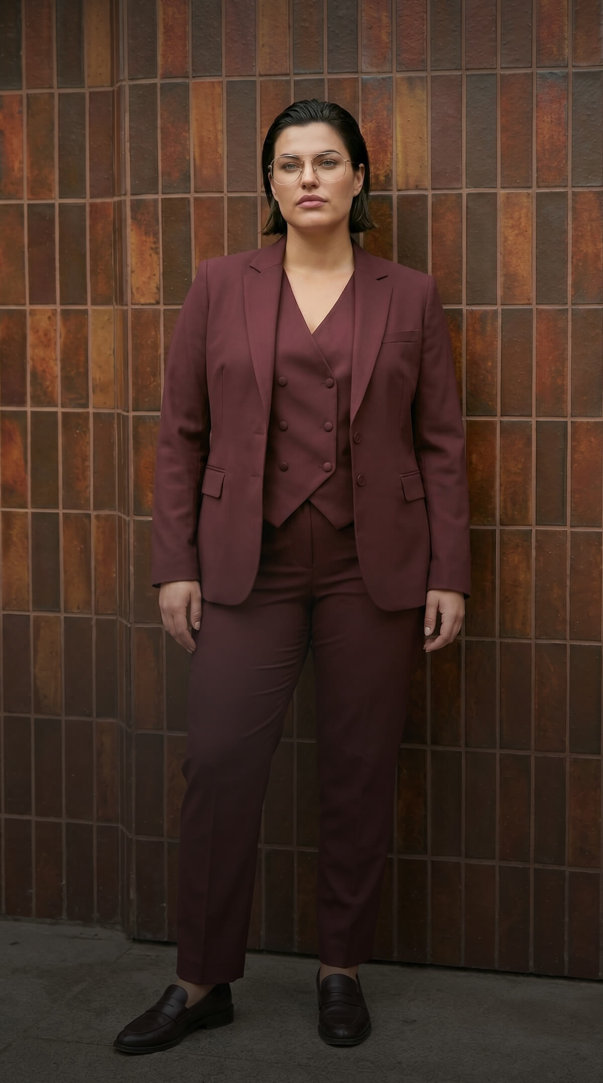 Business Casual Office Wear Outfit Idea Winter Outfits for Curvy Women