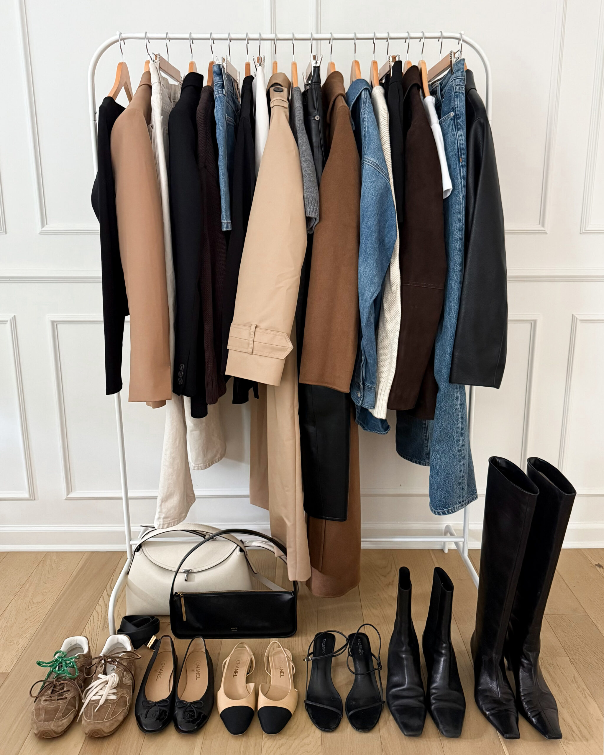 Neutral Outerwear Versatility: Trench Coat and Leather Jacket in Capsule Neutral Outerwear Versatility: Trench Coat and Leather Jacket in Capsule — Winter Capsule Wardrobe