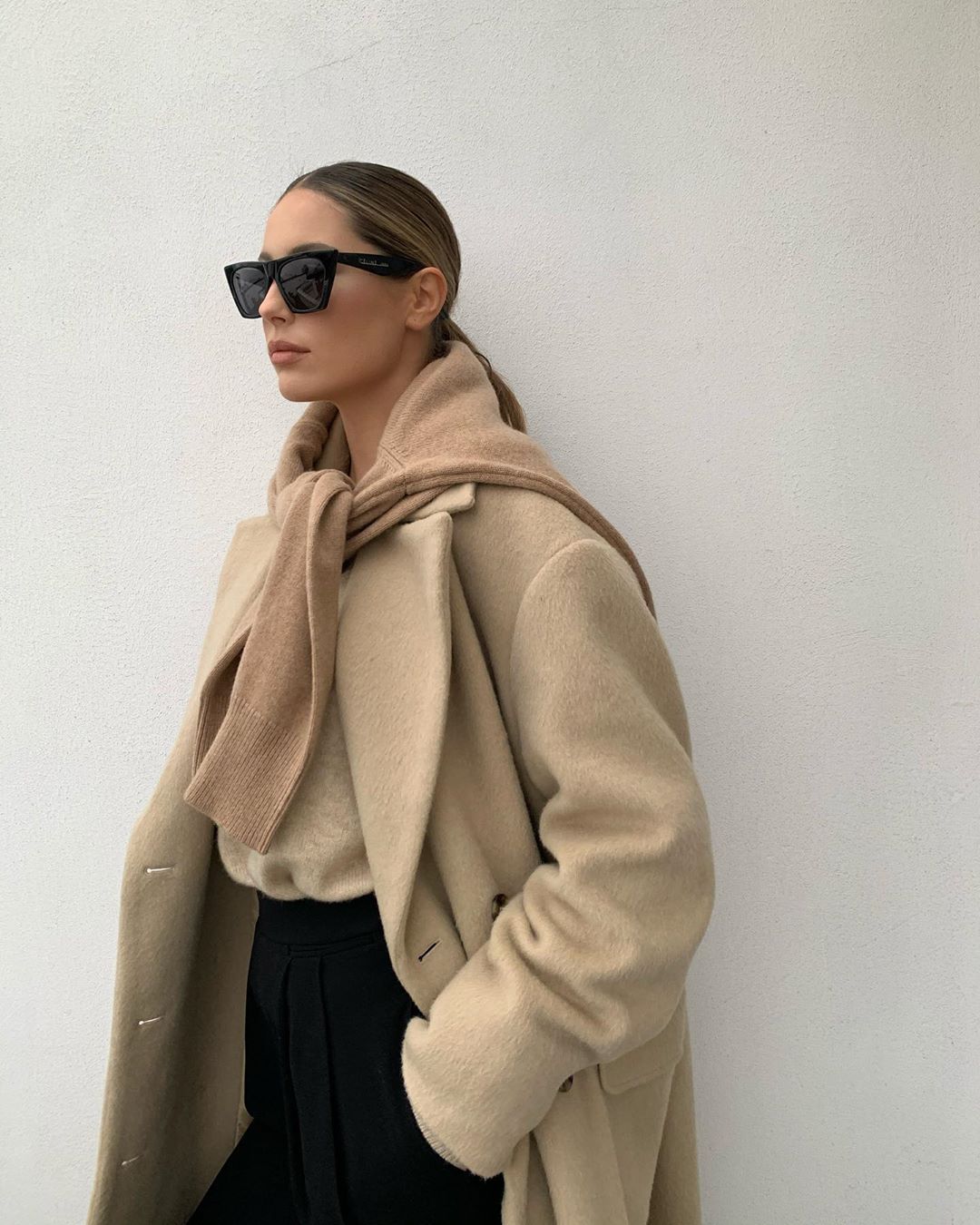 Textured Knitwear in Beige Tones — Neutral Winter Outfits