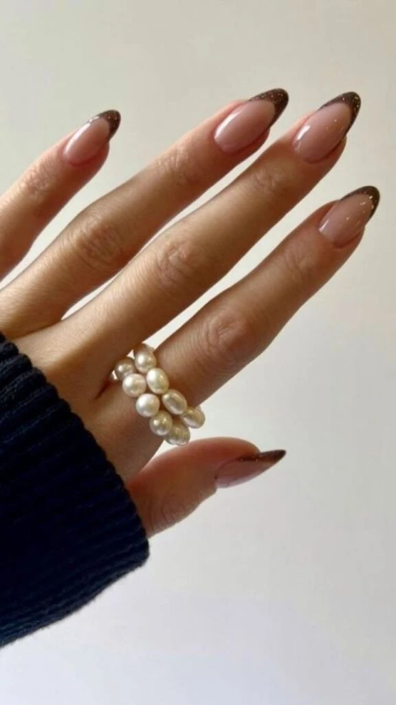 Mocha Leopard Print Long Almonds Mocha Leopard Print Long Almonds — Mocha Nails