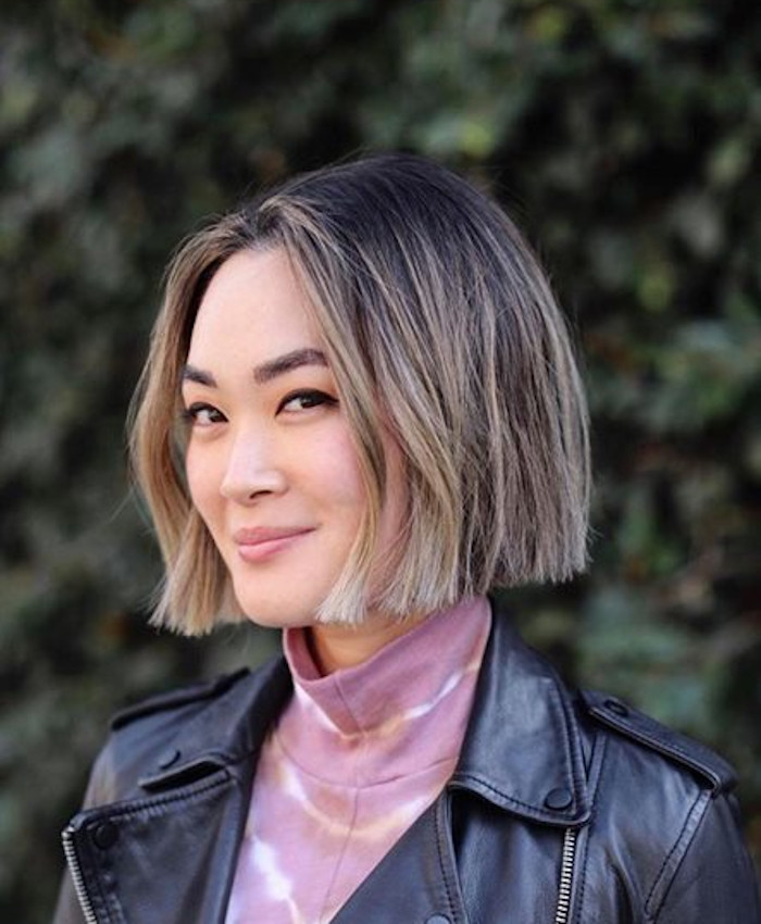 Fine Straight Bob Curtain Bangs Fine Straight Bob Curtain Bangs — Winter Bob Haircuts