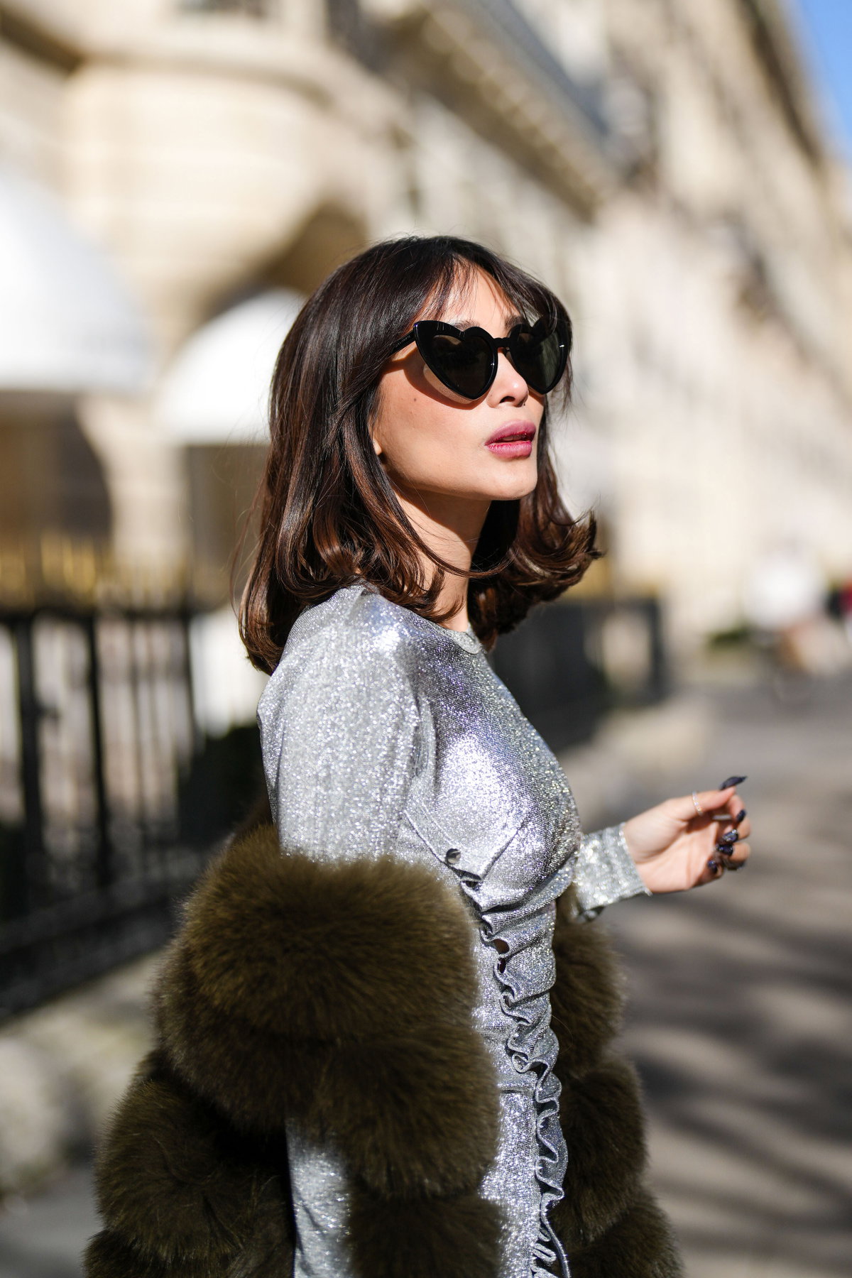 Platinum Blonde Waves — Winter Hairstyles