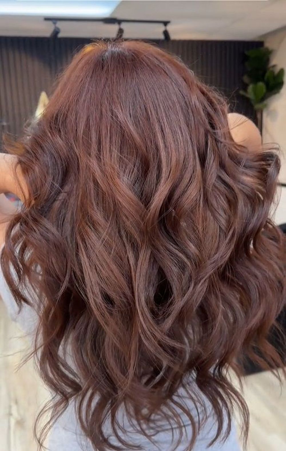Wispy Bangs Medium Brown With Subtle Blonde Highlights Collarbone Wispy Bangs Medium Brown With Subtle Blonde Highlights Collarbone — Winter Brown Hair Colors