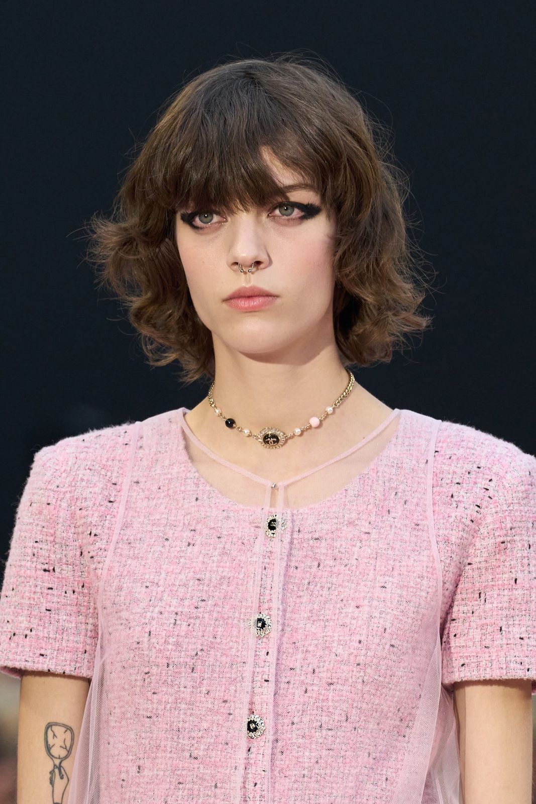 Airy Ash Blonde Layered Bob With Wispy Bangs — Winter Hairstyles with Bangs