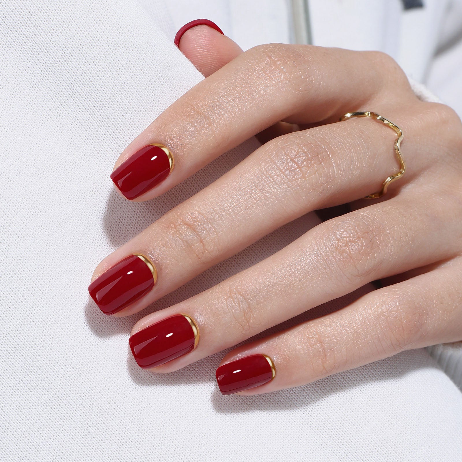 Holiday Visual Idea Holiday Visual Idea — New Years Square Nails 2027