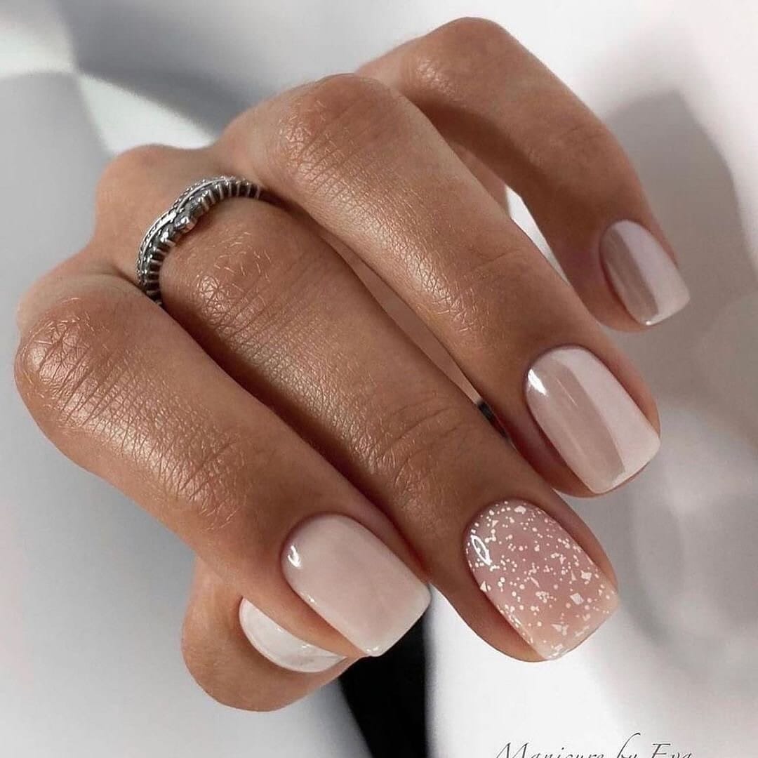 Pale Pink Wavy Line Short Coffin Nails Pale Pink Wavy Line Short Coffin Nails — Classy Short Winter Nails