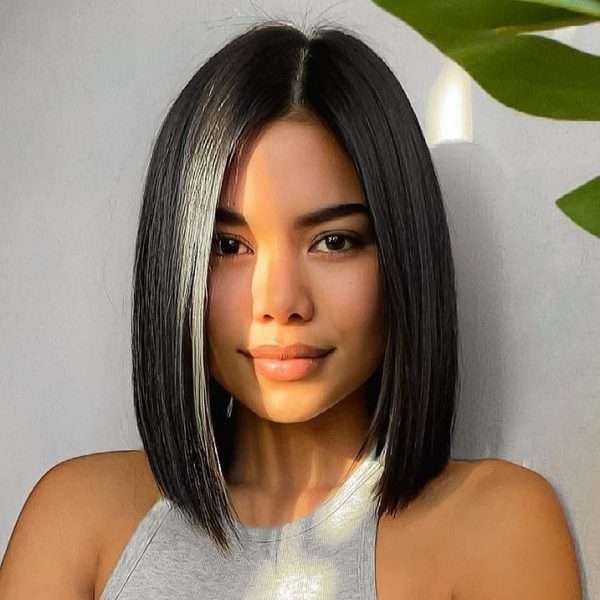 Collarbone Length Blunt Bob Collarbone Length Blunt Bob — Low Maintenance Winter Haircuts