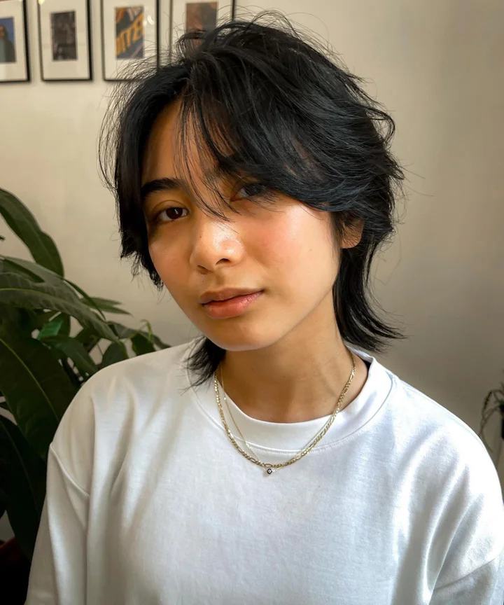 Black Visual Idea Black Visual Idea — Winter Shag Haircuts