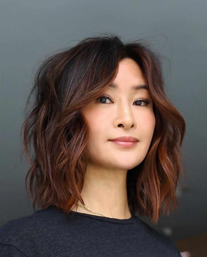 Collarbone Visual Idea Collarbone Visual Idea — Winter Haircuts for Thick Hair