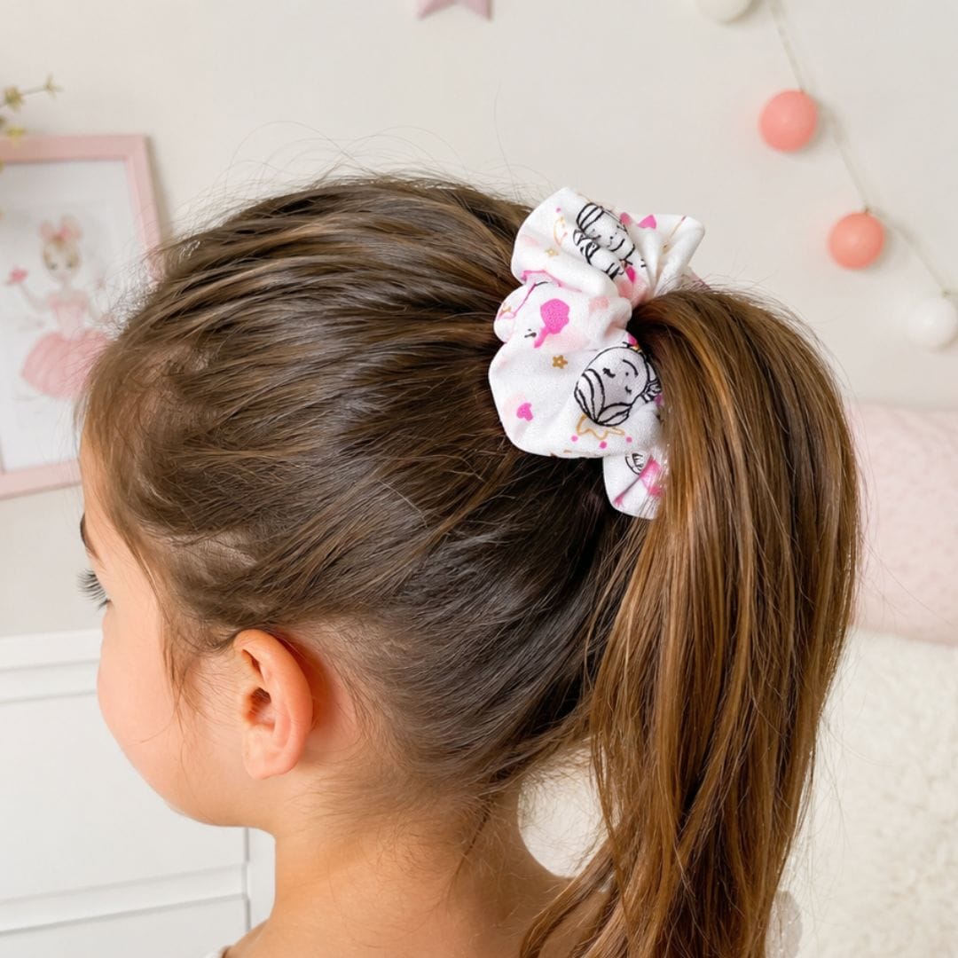 Wavy Brown Side Ponytail Wavy Brown Side Ponytail — Winter Hairstyles for Kids