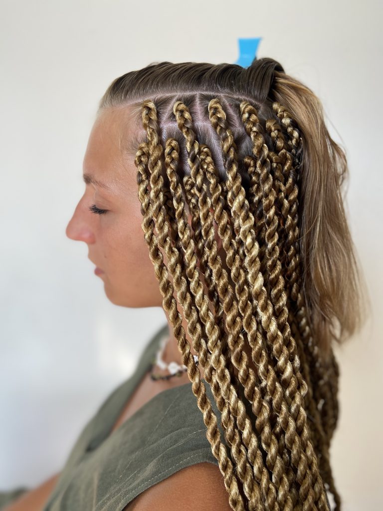 Visual Idea — Winter Protective Hairstyles