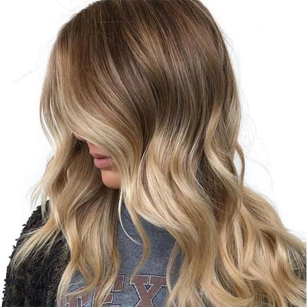Seamless Ash Blonde Balayage Seamless Ash Blonde Balayage — Reverse Balayage