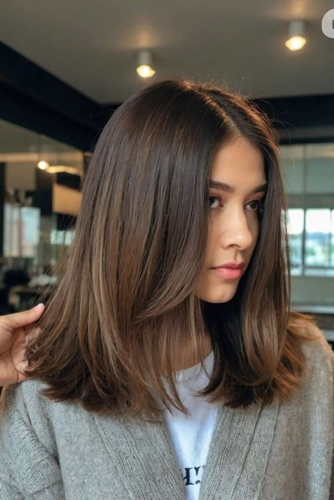 Collarbone Layers with Face-Framing — Winter Haircuts for Straight Hair