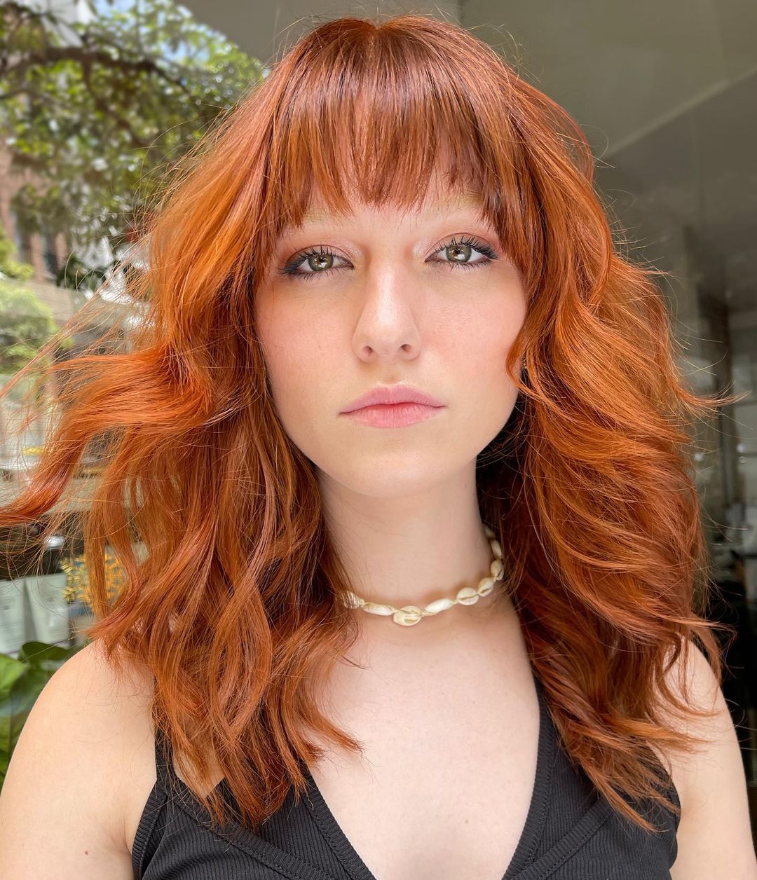 Vibrant Copper Visual Idea Vibrant Copper Visual Idea — Winter Shag Haircuts
