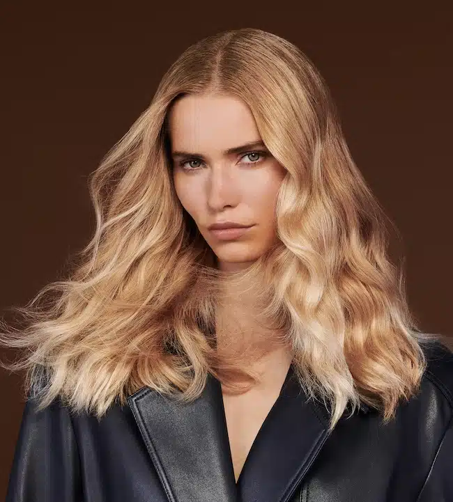 Collarbone Dark Blonde to Light Blonde Ombre Collarbone Dark Blonde to Light Blonde Ombre — Winter Ombre Hair