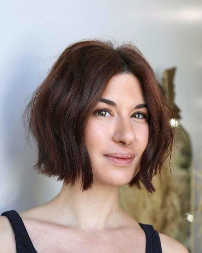 подбородок Visual Idea подбородок Visual Idea — Winter Haircuts for Thin Hair
