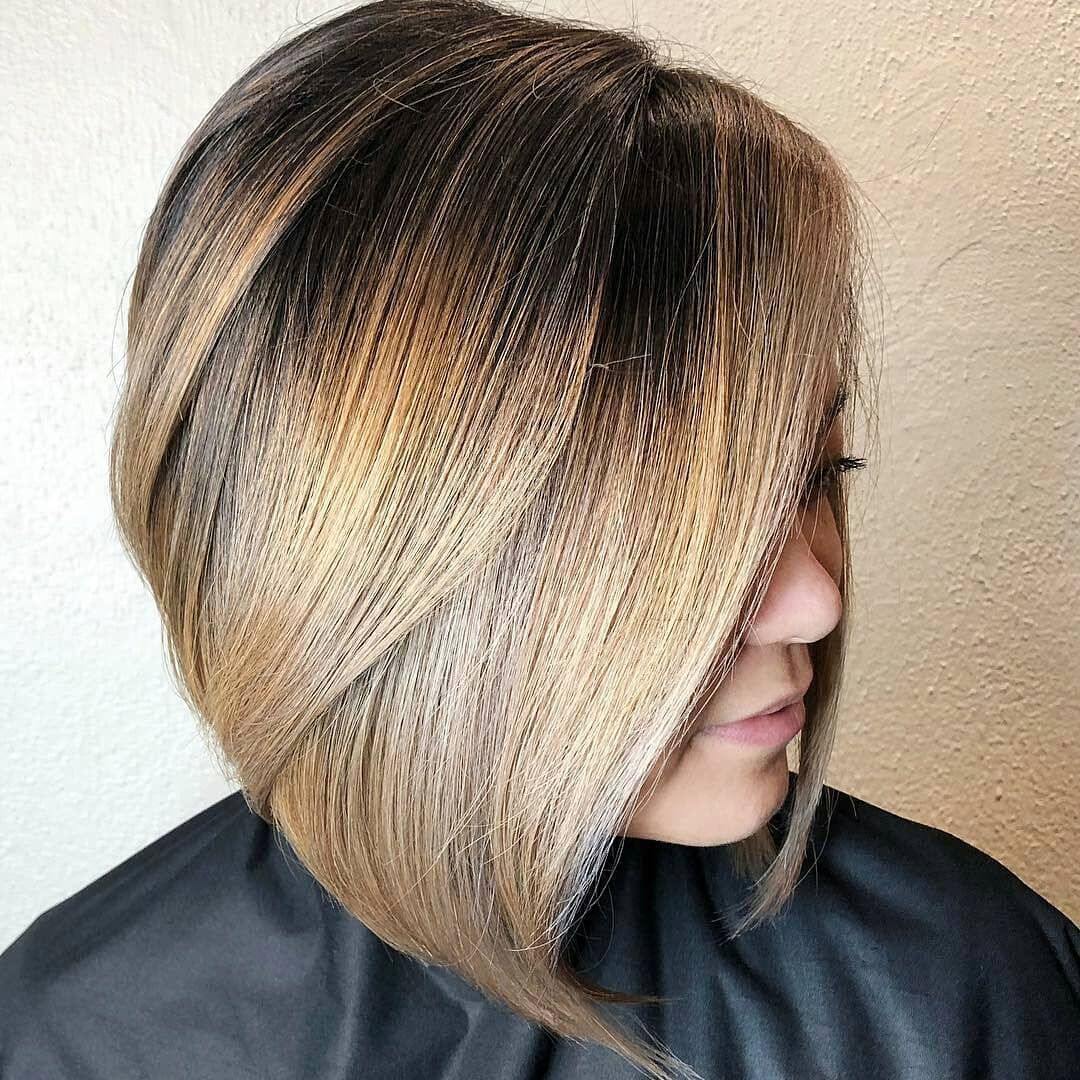 No Bangs Blonde Bob With Dark Lowlights No Bangs Blonde Bob With Dark Lowlights — Lowlights for Blonde Hair