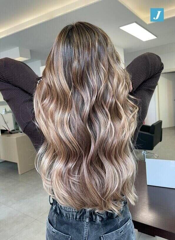 Mid-Back Visual Idea Mid-Back Visual Idea — Lowlights for Blonde Hair