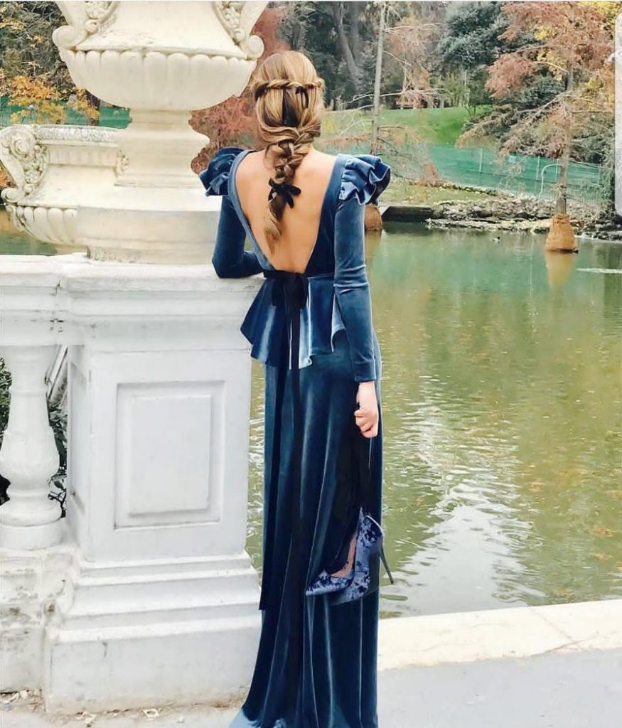 French Braid Low Ponytail — Winter Wedding Guest Hairstyles