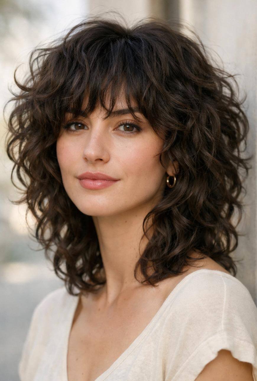 Visual Idea Visual Idea — Winter Shag Haircuts