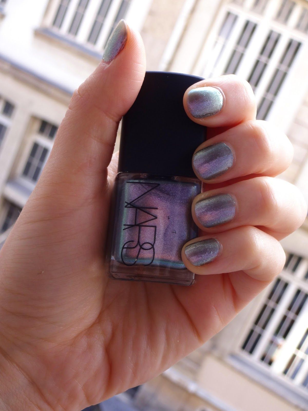 Shimmer Visual Idea Shimmer Visual Idea — Winter Lavender Nails