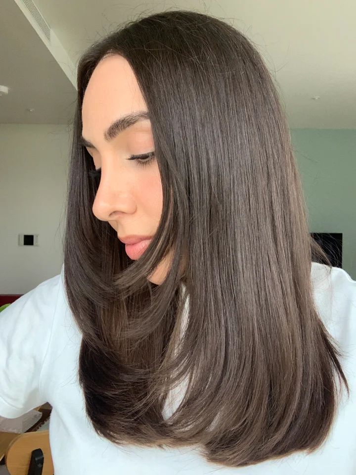 Shoulder-Length Sculpted Layers — Winter Haircuts for Straight Hair