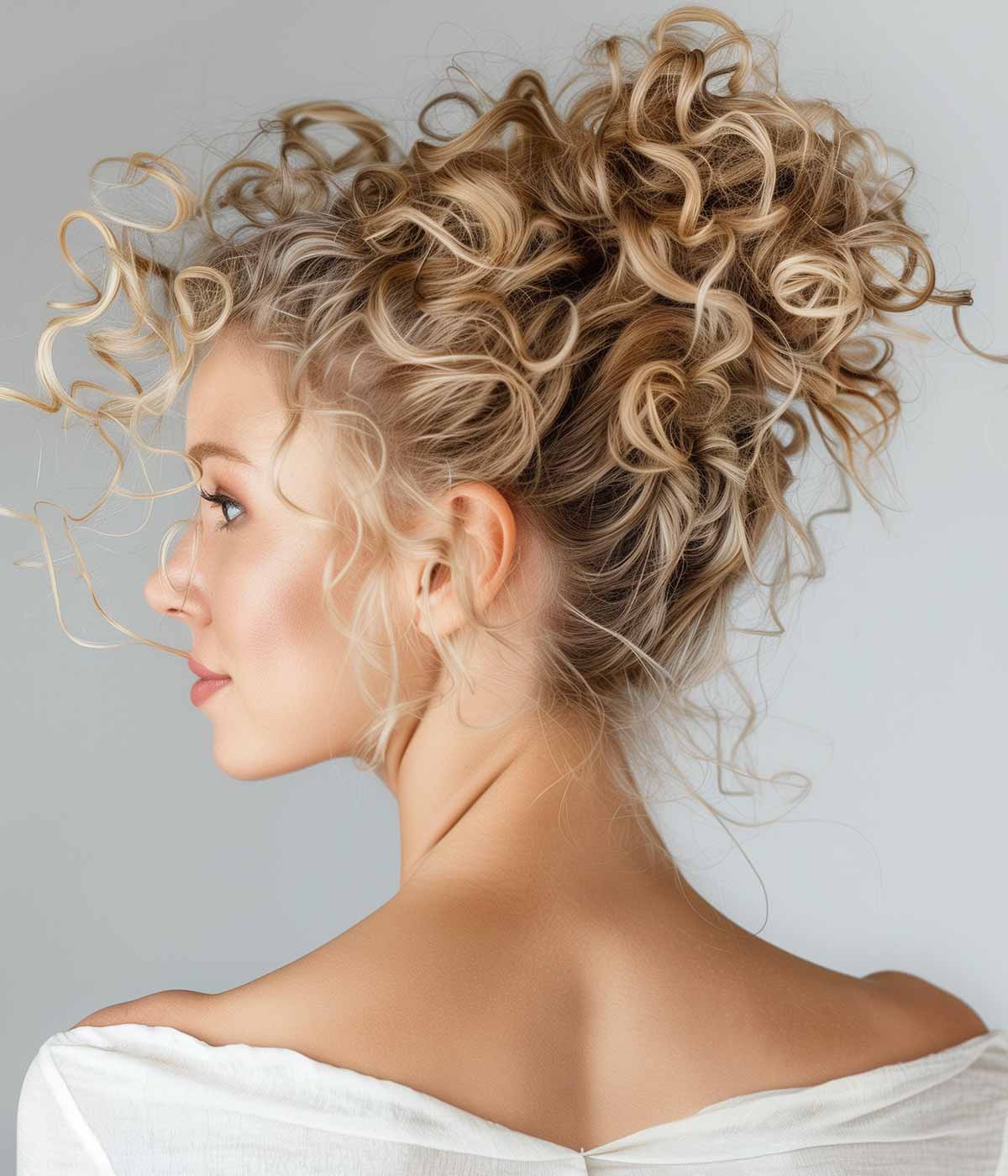 Platinum Blonde Messy Bun Platinum Blonde Messy Bun — Cute Winter Hairstyles