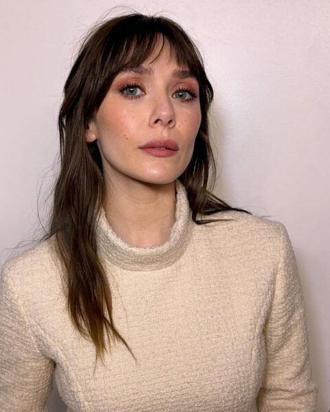 Medium Brown With Subtle Highlights Visual Idea — Winter Shoulder Length Hairstyles