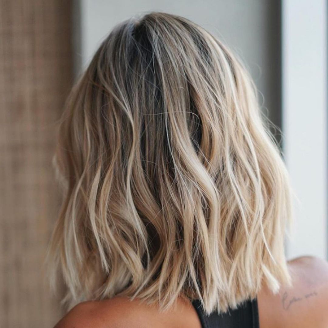Blonde Highlights and Lowlights on Dark Blonde Blonde Highlights and Lowlights on Dark Blonde — Reverse Balayage