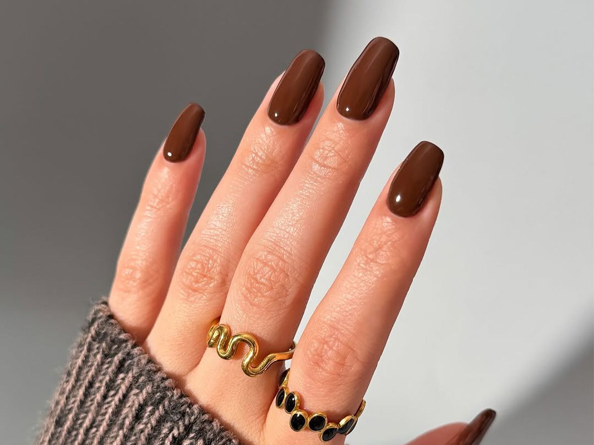 Matte Dark Grey with Embossed Winter Art Matte Dark Grey with Embossed Winter Art — Cozy Winter Nails