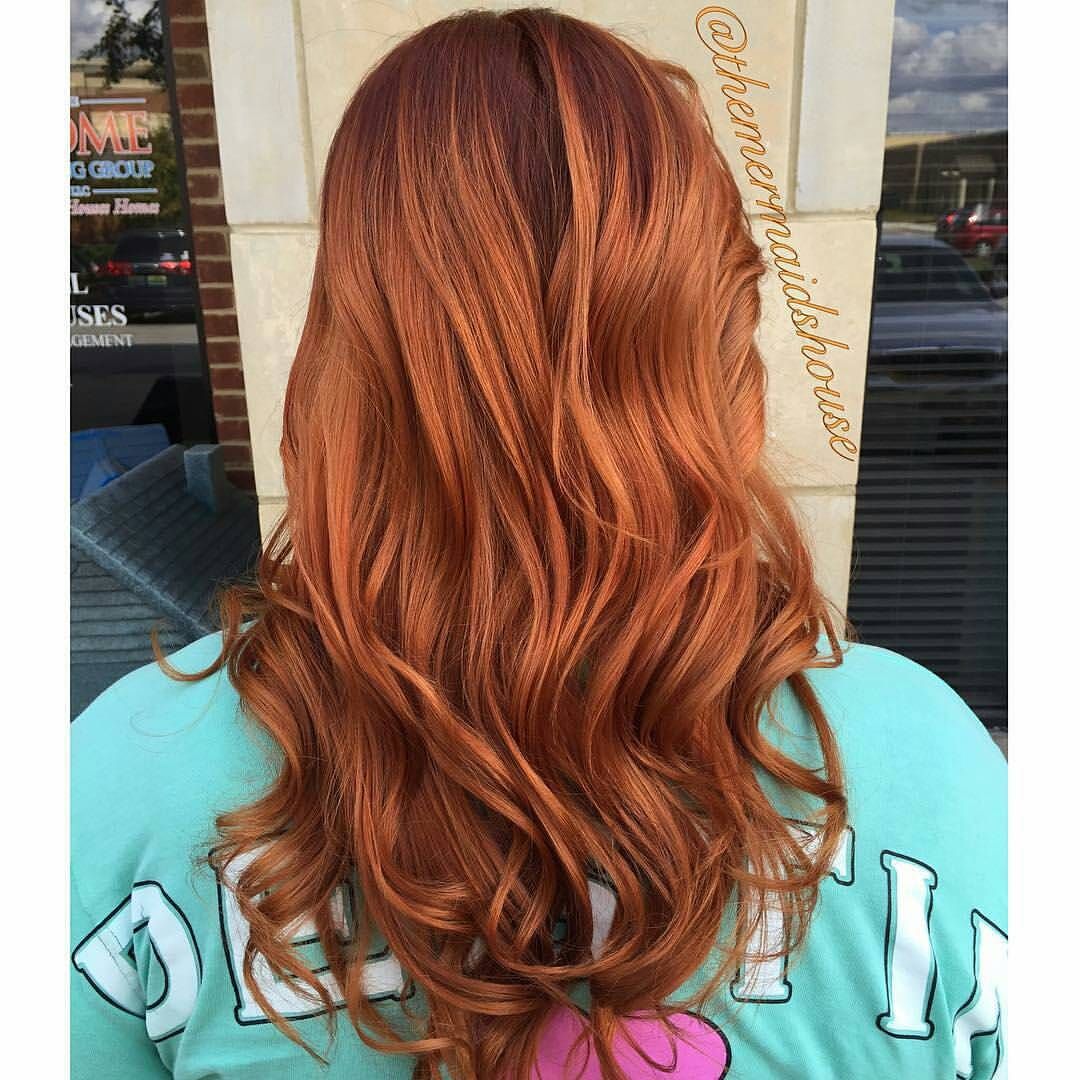 Layers Visual Idea Layers Visual Idea — Winter Auburn Hair Color