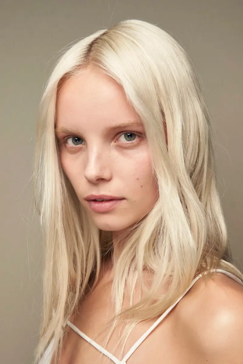 Cool Ash Blonde Air-Dried Cool Ash Blonde Air-Dried — Winter Hair Colors for Blue Eyes