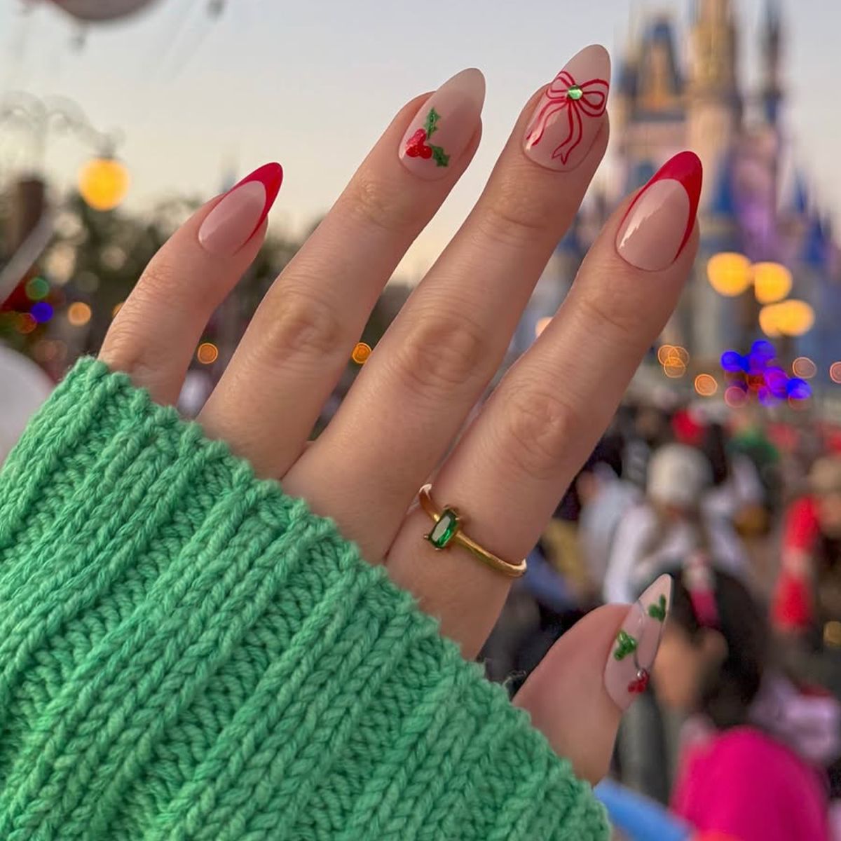 Christmas Party Visual Idea Christmas Party Visual Idea — Winter Party Nails