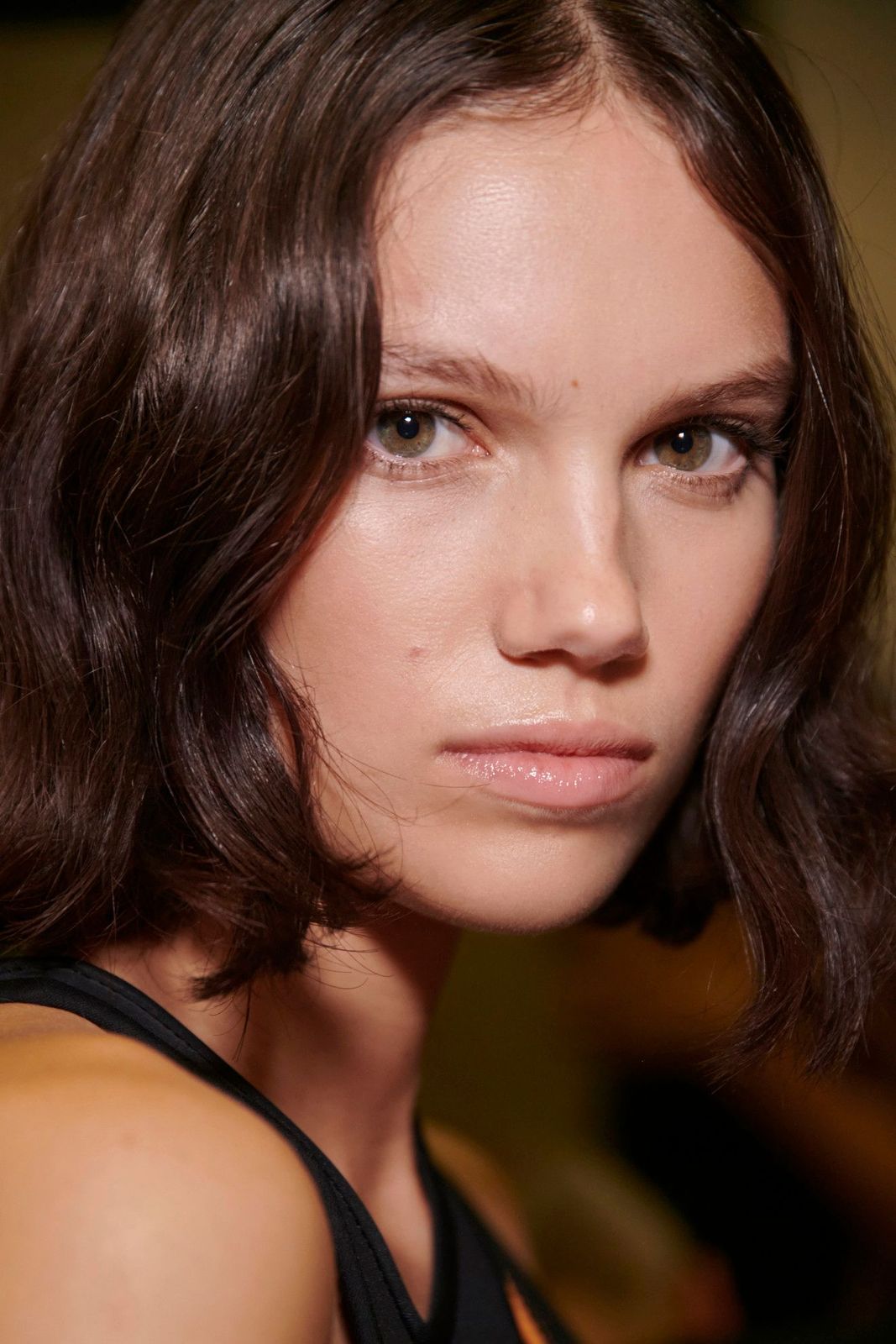 Deep Brown Bob With Cooler Undertones — Chestnut Brown Hair