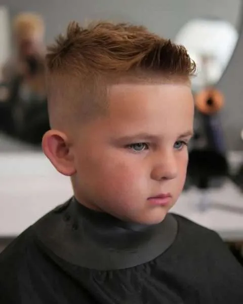 High Fade With Textured Top Forward High Fade With Textured Top Forward — Winter Haircuts for Boys
