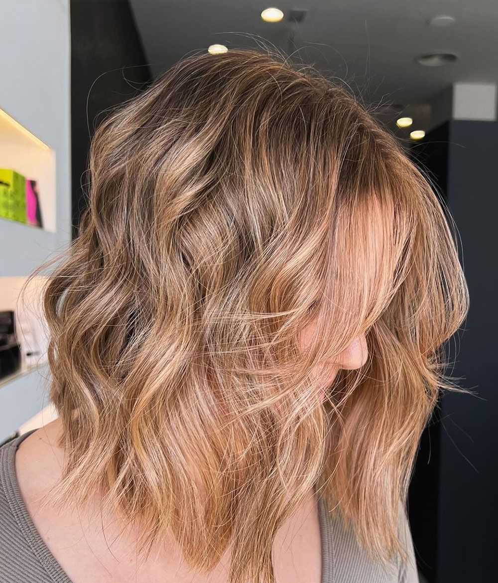 Dark Blonde Bob With Lighter Lowlights Dark Blonde Bob With Lighter Lowlights — Lowlights for Blonde Hair