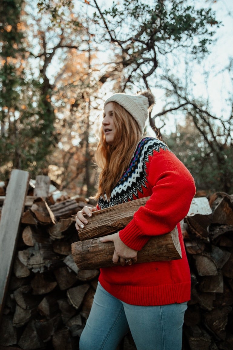 Rustic Charm: Fair Isle Sweater and Denim Rustic Charm: Fair Isle Sweater and Denim — Cabin Trip Outfits