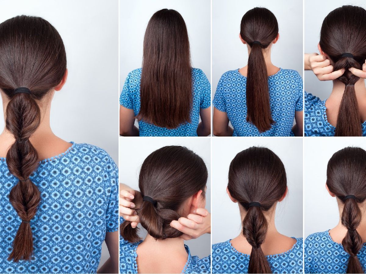 Brown Visual Idea Brown Visual Idea — Winter Ponytail Hairstyles