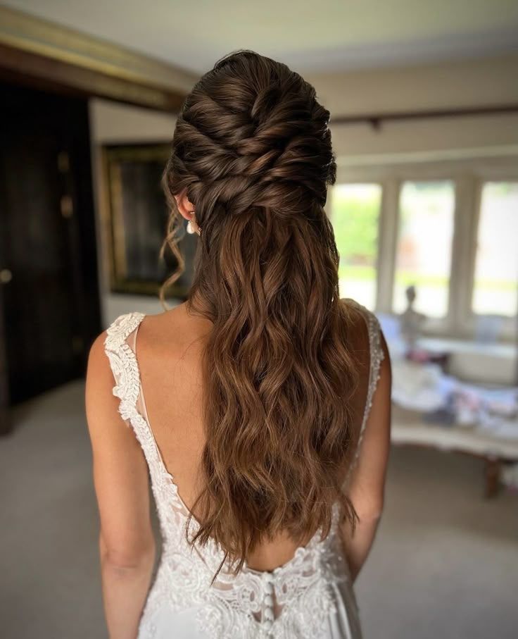 Intricate Braided Updo with Tendrils — Winter Wedding Hairstyles