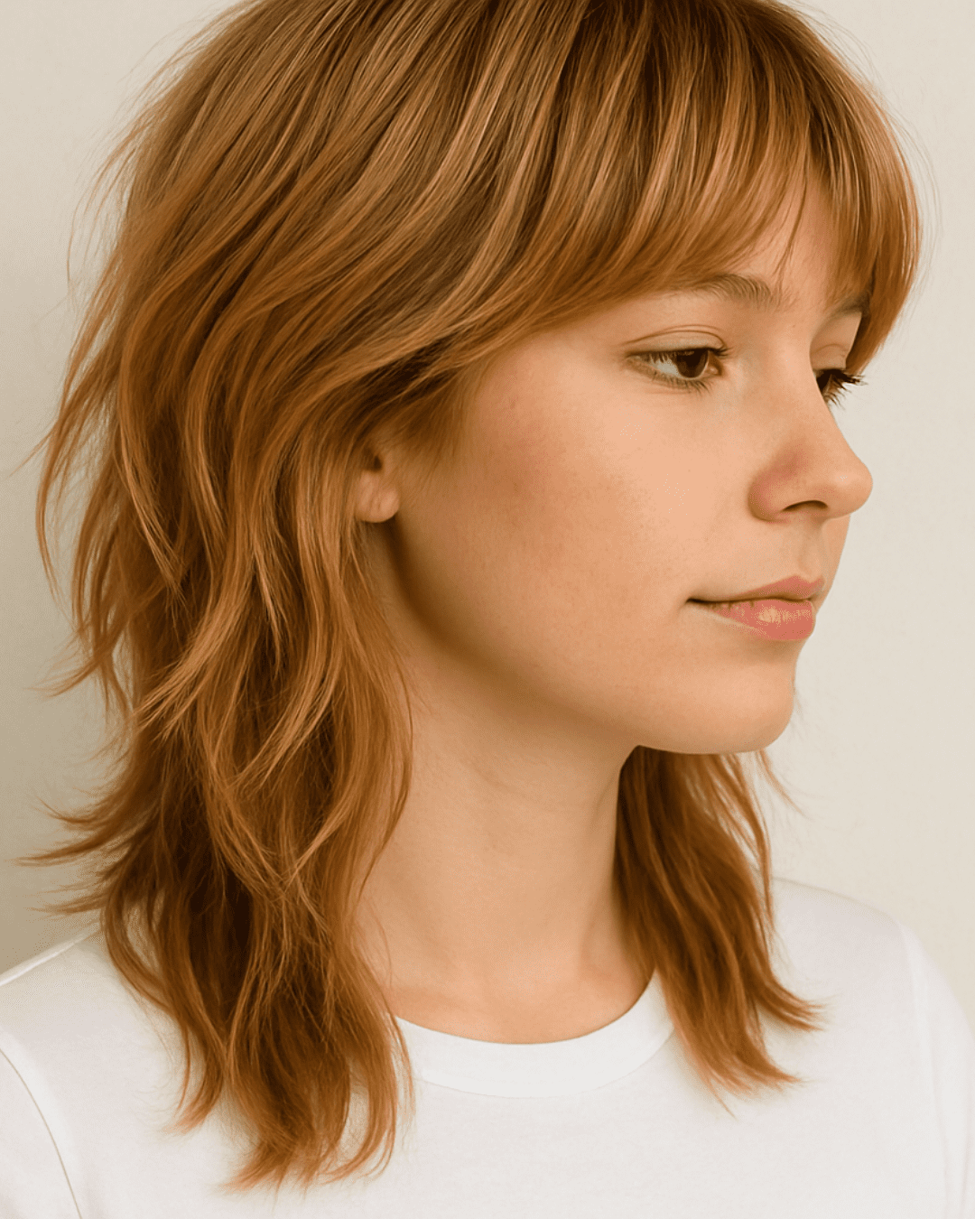 Copper Visual Idea Copper Visual Idea — Winter Shag Haircuts