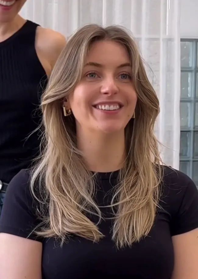 Curtain Bangs Visual Idea Curtain Bangs Visual Idea — Winter Haircuts for Thin Hair