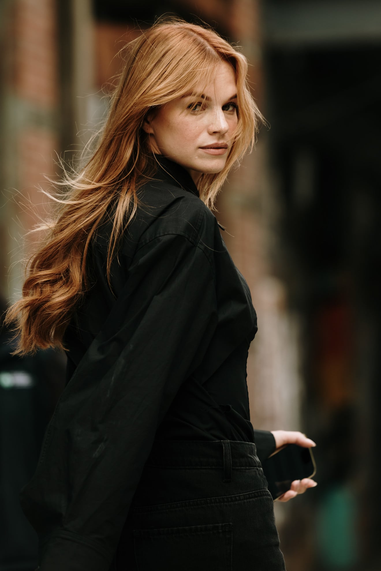 Strawberry Blonde Waves — Winter Hairstyles