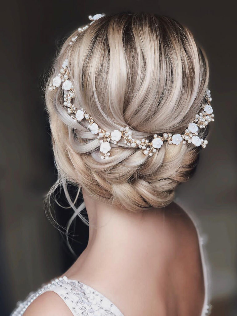 Intricate Braided Updo with Accessory Intricate Braided Updo with Accessory — Winter Braided Hairstyles