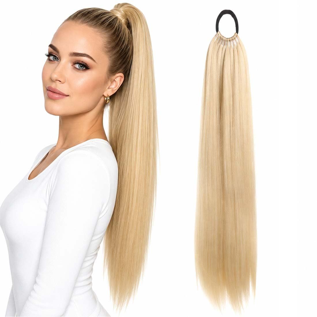 Ash Blonde Visual Idea Ash Blonde Visual Idea — Winter Ponytail Hairstyles